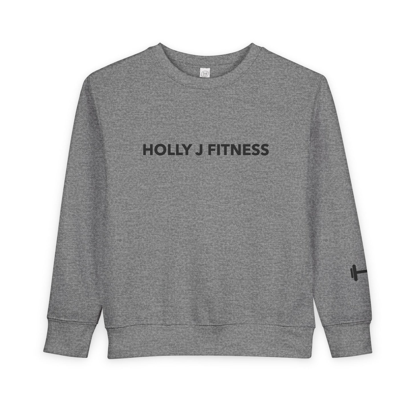 HJF Block Letters Toddler Crewneck Sweatshirt