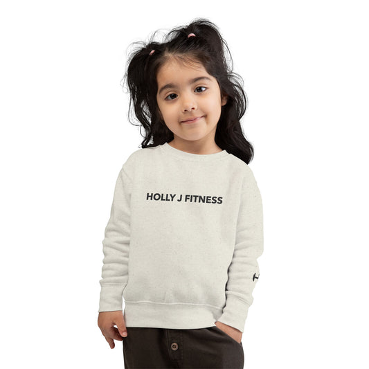 HJF Block Letters Toddler Crewneck Sweatshirt